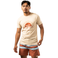 Triko BAUER S25 GRAPHIC TEE-SR-CREAM (1064726)