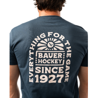 Triko BAUER S25 GRAPHIC TEE-SR-INDIGO (1064727)