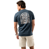 Triko BAUER S25 GRAPHIC TEE-SR-INDIGO (1064727)