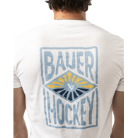 Triko BAUER S25 GRAPHIC TEE-SR-WHITE (1064725)