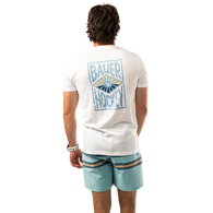 Triko BAUER S25 GRAPHIC TEE-SR-WHITE (1064725)