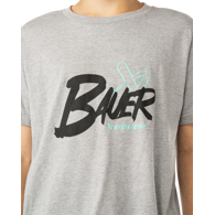 Triko BAUER S25 GRAPHIC TEE-YTH-HGRY (1065121)