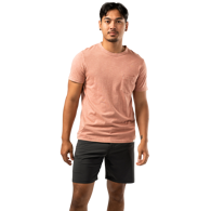 Triko BAUER S25 POCKET TEE-SR-ASH ROSE (1064709)