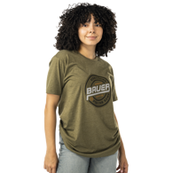 Triko BAUER S25 SS GRAPHIC TEE-SR-GRN (1065651)