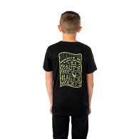 Triko BAUER S25 SS GRAPHIC TEE-YTH-BLK (1065899)