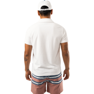 Triko BAUER S25 TERRY POLO-SR-LUCENT WHITE (1064713)