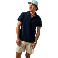 Triko BAUER S25 TERRY POLO-SR-NVY (1064714)