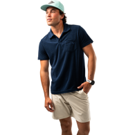 Triko BAUER S25 TERRY POLO-SR-NVY (1064714)