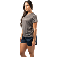 Triko BAUER S25 WMNS TEAM TECH TEE-GRY (1064621)