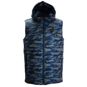 Vesta BAUER FLC HOODED PUFFER VEST-SR-CAMO/COB (1059370)