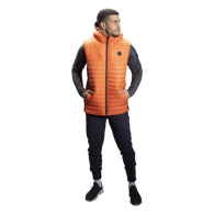 Vesta BAUER FLC HOODED PUFFER VEST-SR-CAYENNE (1060279)