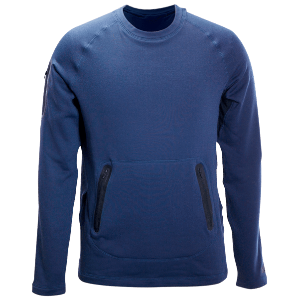 Mikina FLC Fleece Crew BLU Sr