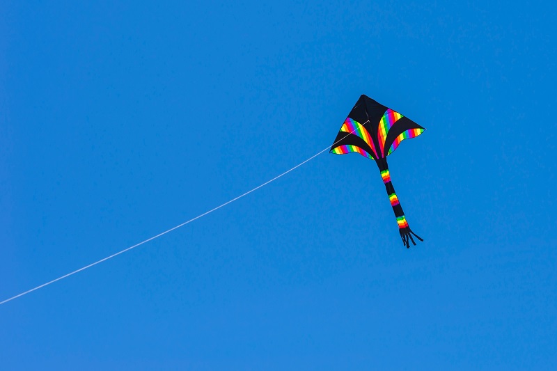 Kiting na in-line bruslích