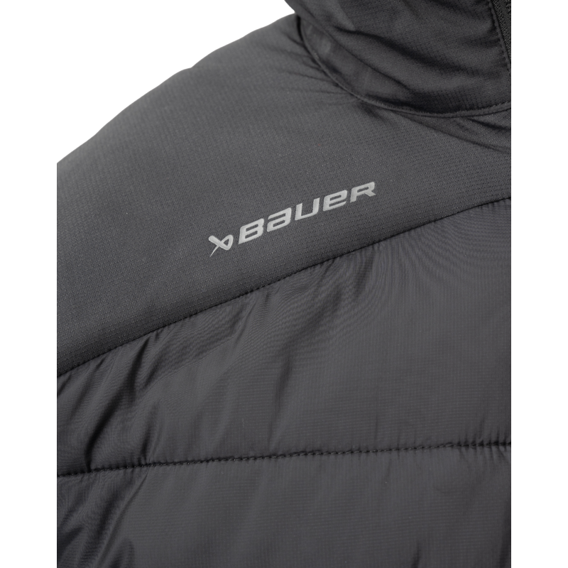 Bunda BAUER S24 TEAM PUFFER JACKET-SR-BLK (1063250)