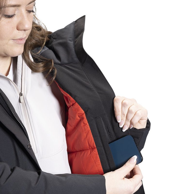 Bunda BAUER SAIL RACING PARKA-WOMEN'S-BLACK (1060281)