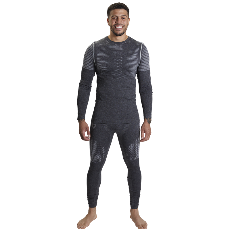 Levně Kalhoty Elite Seamless GRY Sr