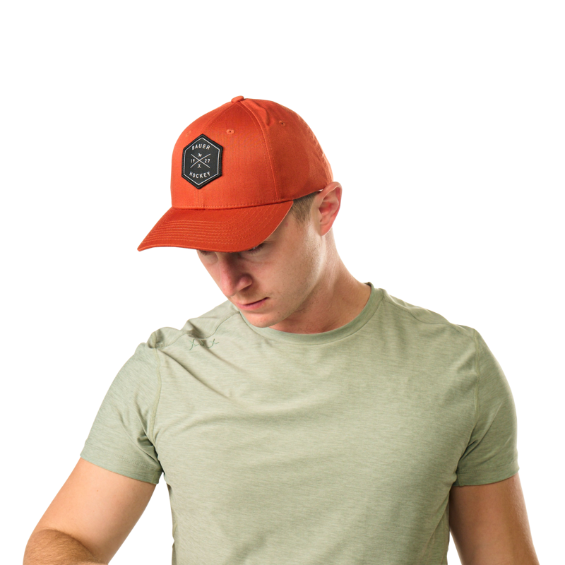 Kšiltovka BAUER S25 PATCH SNAPBACK-SR-BRICK (1064692)