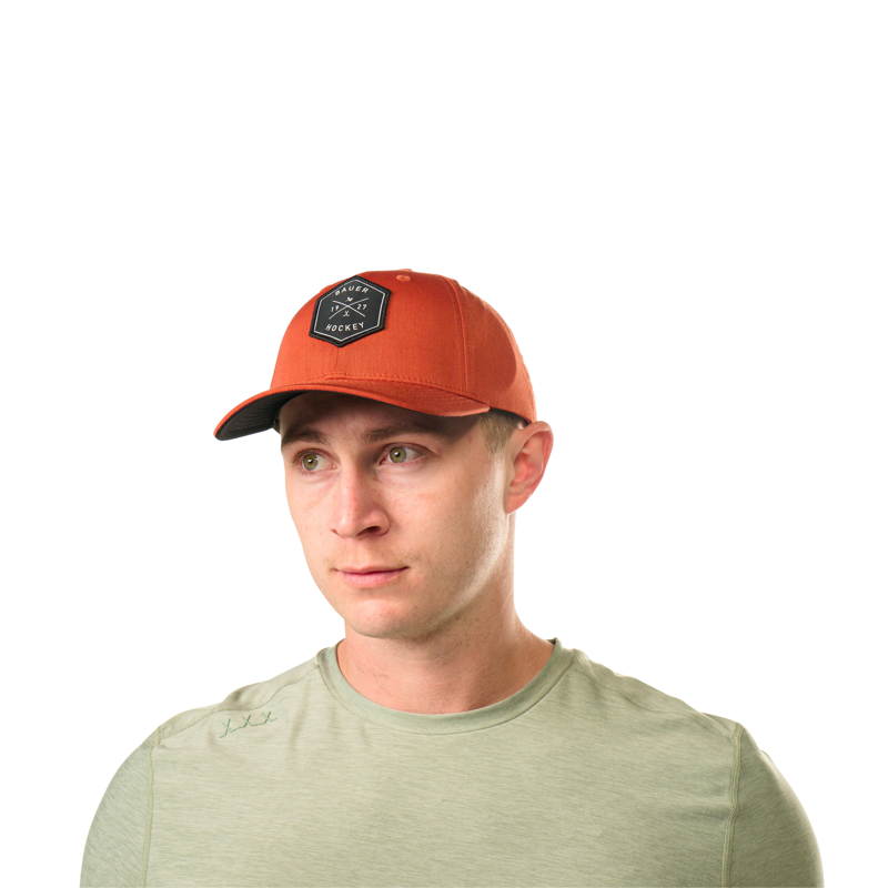 Kšiltovka BAUER S25 PATCH SNAPBACK-SR-BRICK (1064692)