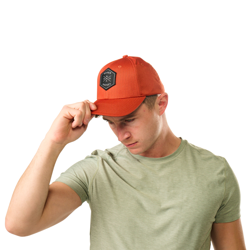 Kšiltovka BAUER S25 PATCH SNAPBACK-SR-BRICK (1064692)