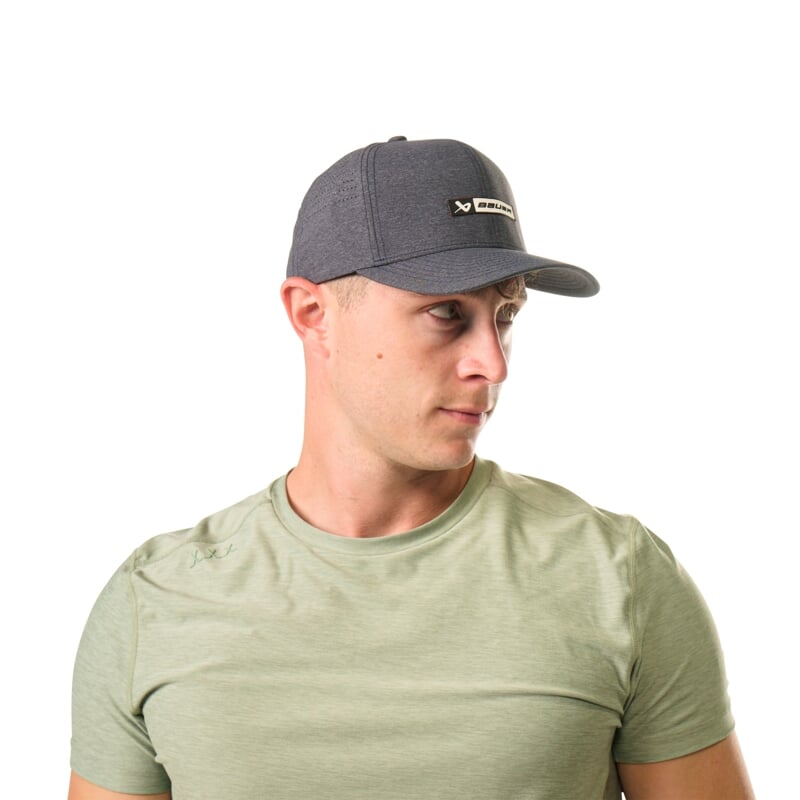 Kšiltovka BAUER S25 PERF SNAPBACK-SR-MED GRY (1064697)