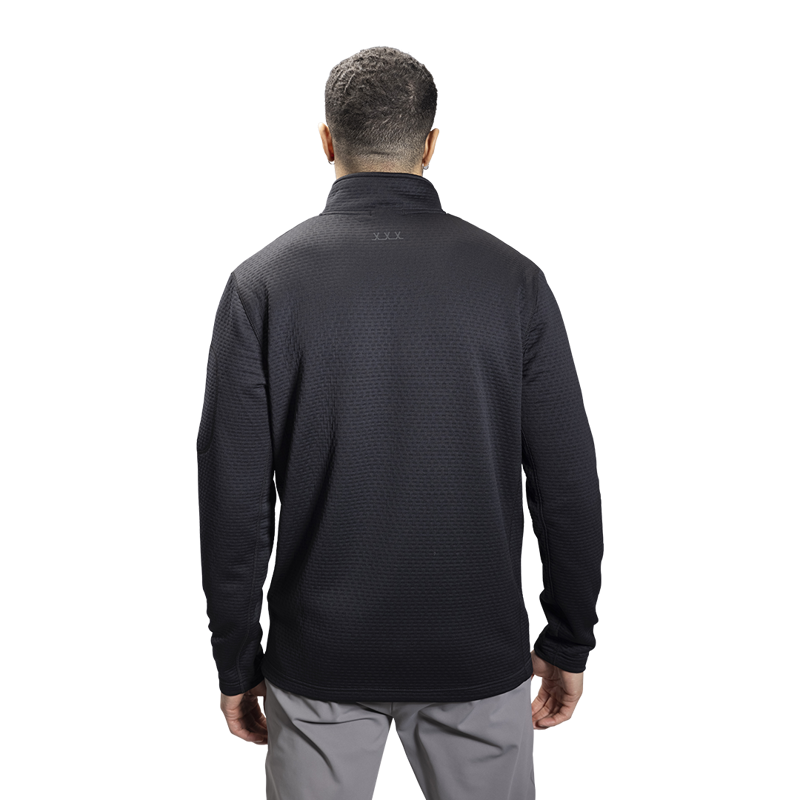 Triko BAUER FLC 1/2 ZIP PERFORMANCE TOP - BLK (1060276)