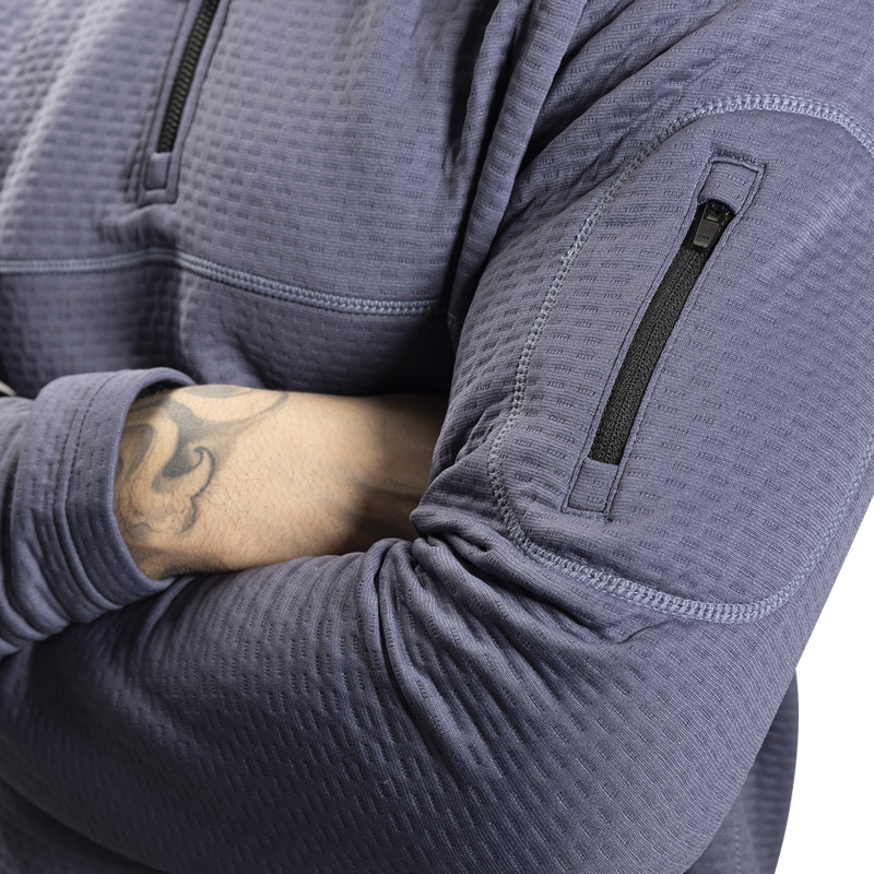 Triko BAUER FLC 1/2 ZIP PERFORMANCE TOP - PERI (1060275)