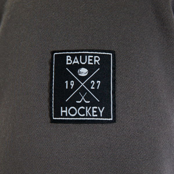 Mikina BAUER FLC SHERPA FULL ZIP HOODIE - BLK (1059405)