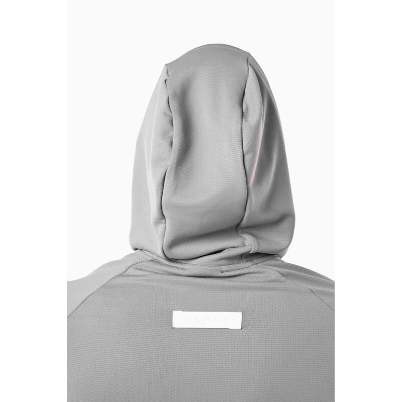 Mikina BAUER S23 FLC HOODIE-SR-LT GRY (1061026)