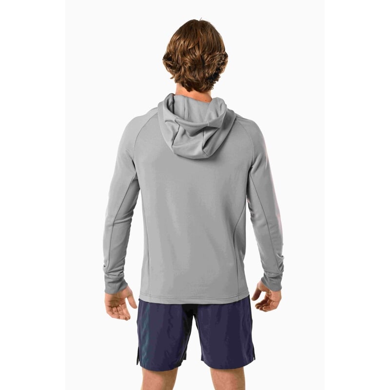 Mikina BAUER S23 FLC HOODIE-SR-LT GRY (1061026)