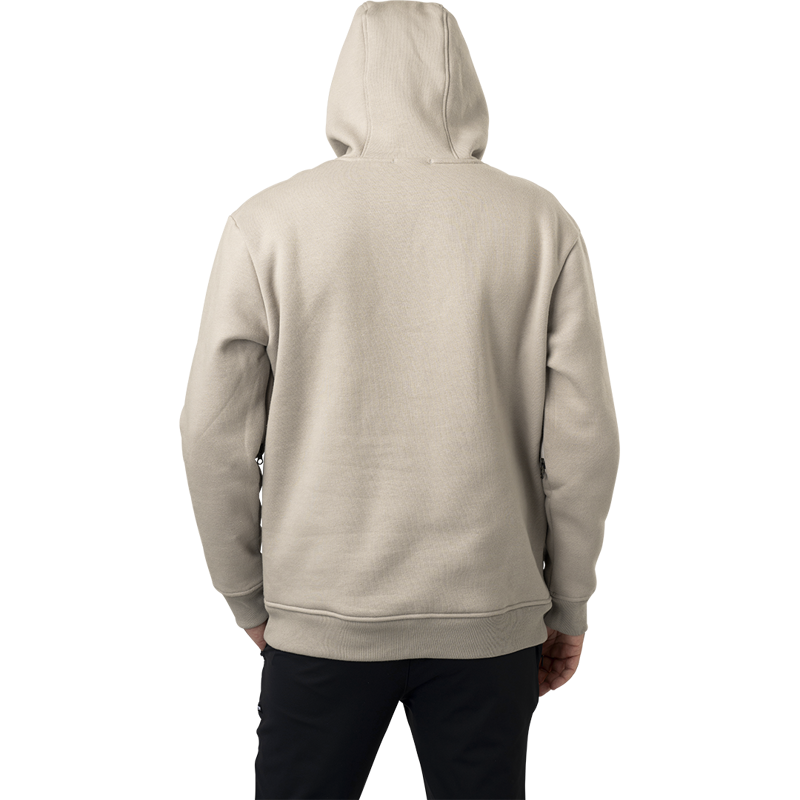 Mikina BAUER S24 LINED FLEECE HOODIE-SR-GRY (1064086)