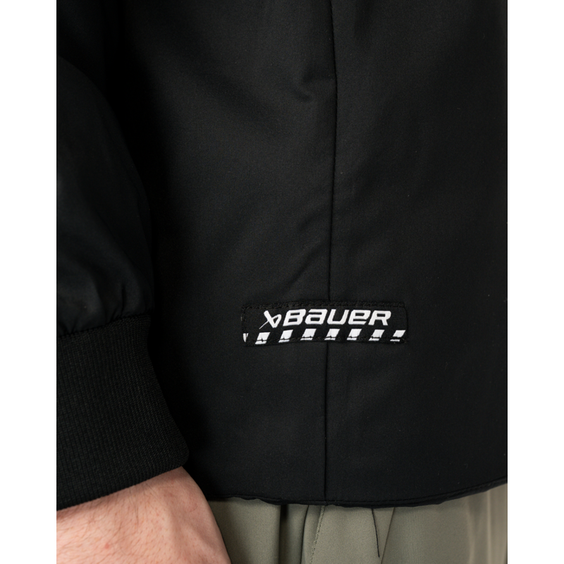 Mikina BAUER S25 FILLED CREWNECK-SR-BLK (1065845)