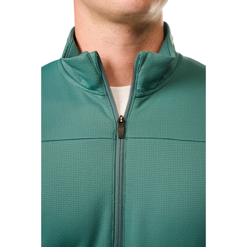 Mikina BAUER S25 FLC 1/4 ZIP-SR-SEA PINE (1064656)