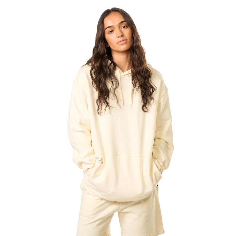 Mikina BAUER S25 FRENCH TERRY HOODIE-SR-EGRET (1064650)