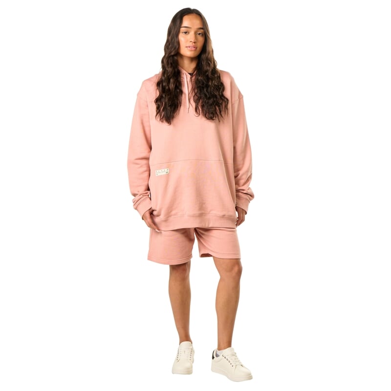 Mikina BAUER S25 FRENCH TERRY HOODIE-SR-ROSE (1064649)