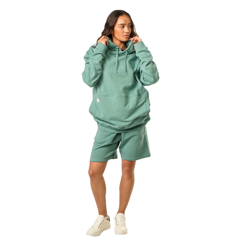 Mikina BAUER S25 FRENCH TERRY HOODIE-SR-TEAL (1064651)