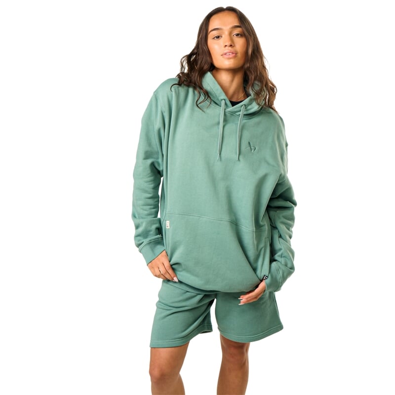 Mikina BAUER S25 FRENCH TERRY HOODIE-SR-TEAL (1064651)