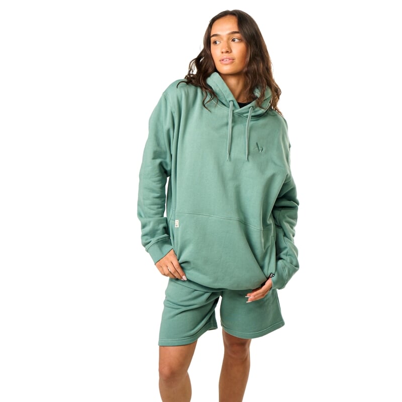 Mikina BAUER S25 FRENCH TERRY HOODIE-SR-TEAL (1064651)