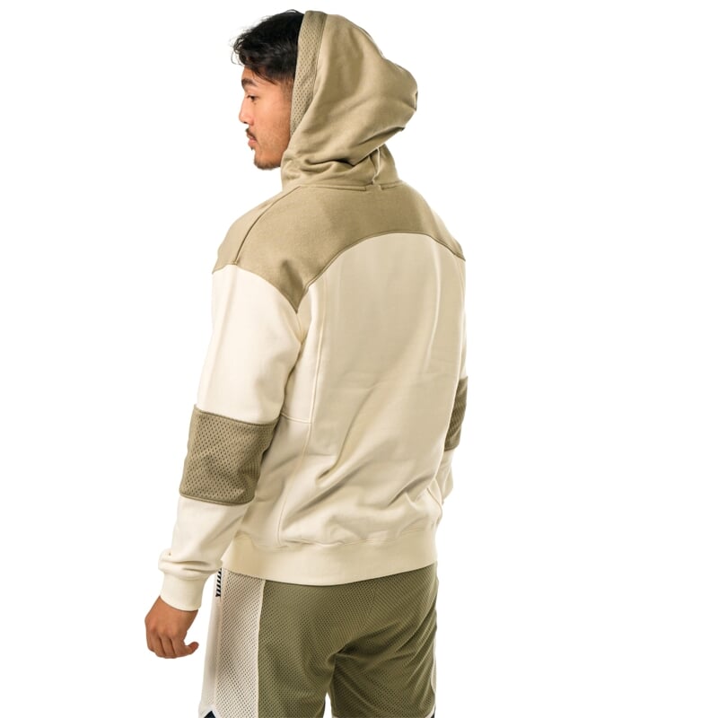 Mikina BAUER S25 GAMECHANGER HOODIE-SR-TAN/SAGE (1064684)