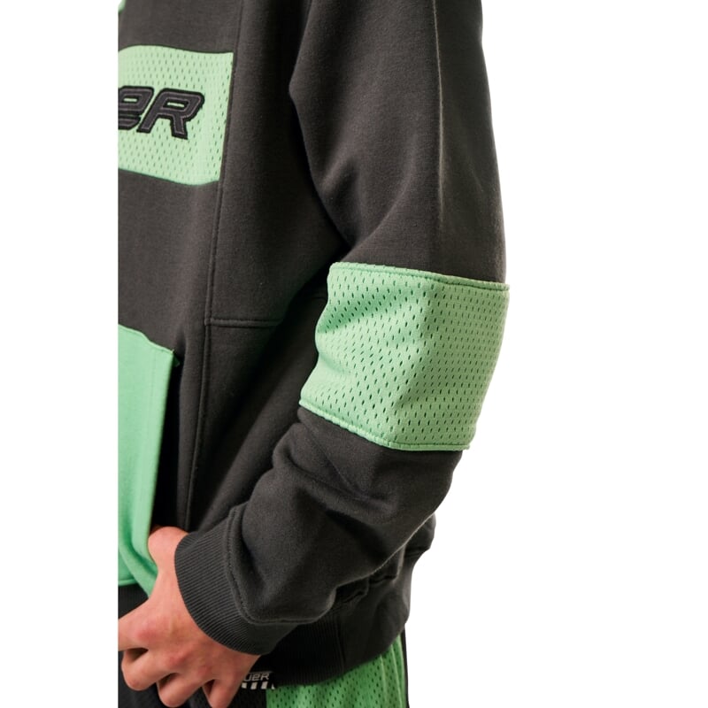 Mikina BAUER S25 GAMECHANGER HOODIE-YTH-VOLCANO (1064741)