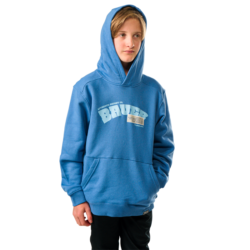 Mikina BAUER S25 ULTIMATE HOODIE-YTH-DUTCH BLUE (1064739) 