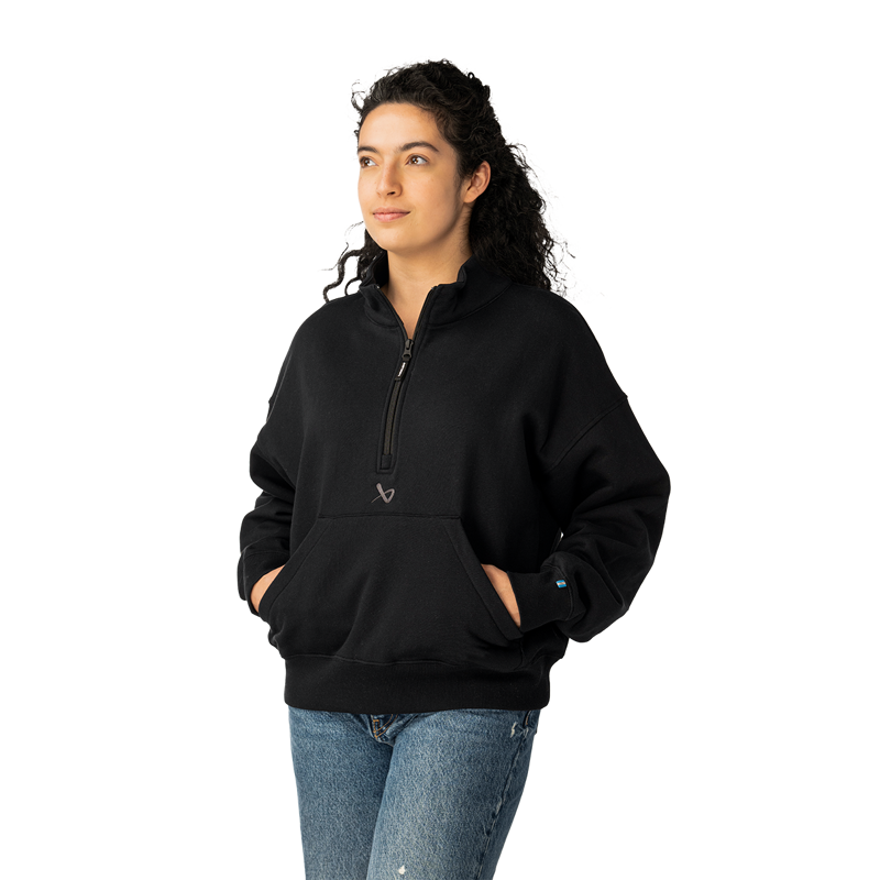 Mikina BAUER S26 PREM CORE WMNS 1/4 ZIP-WM (1066948)