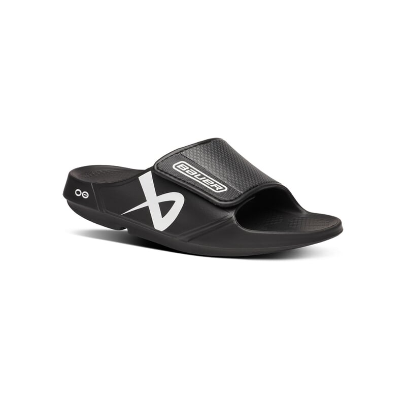 Pantofle BAUER S25 OOFOS SPORT FLEX SLIDE-BLK (1065478)