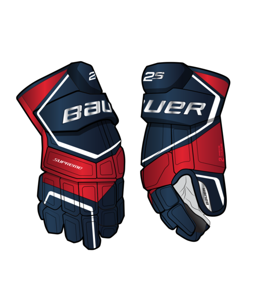 Rukavice BAUER S19 SUPREME 2S GLOVE - JR (1054619)