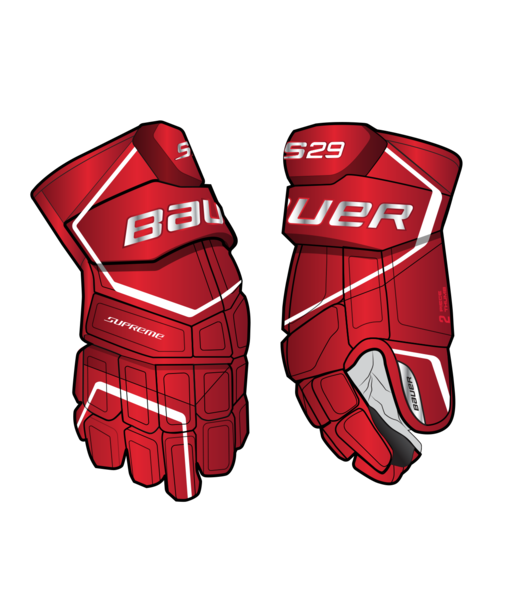 Rukavice BAUER S19 SUPREME S29 GLOVE - JR (1054621)
