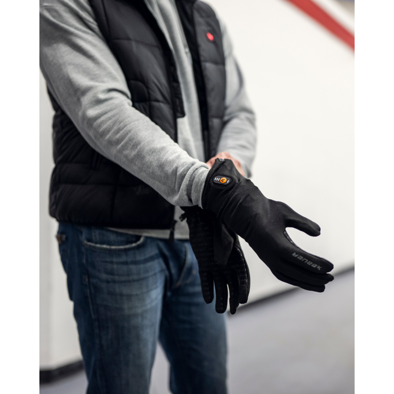 Rukavice BAUER S25 ORORO HEATED GLOVES-SR-BLK (1065873)