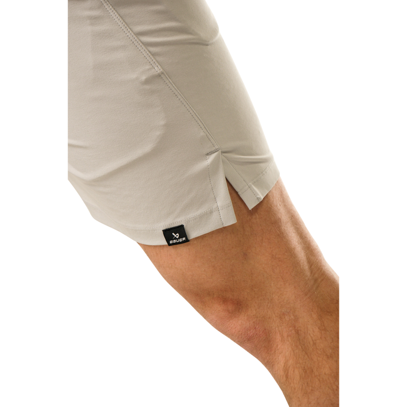 Šortky BAUER S25 FLC TRAIN SHORT-SR-QUIET GRY (1064657)