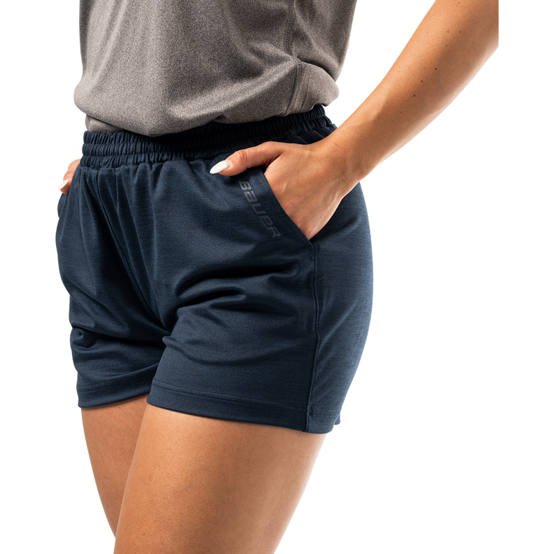 Šortky BAUER S25 WMNS TEAM TRAIN SHORT-NVY (1064626)