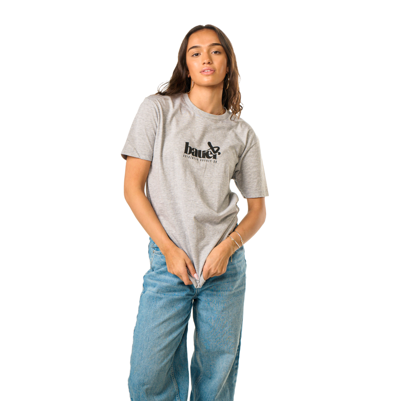 Triko BAUER S25 AUTHENTIC HOCKEY TEE-SR-HGRY (1064691)