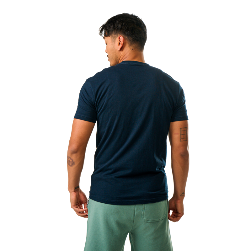 Triko BAUER S25 COLLEGIATE TEE-SR-DK NVY (1064690)
