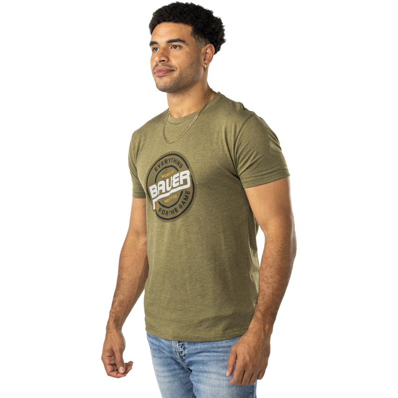 Triko BAUER S25 SS GRAPHIC TEE-SR-GRN (1065651)